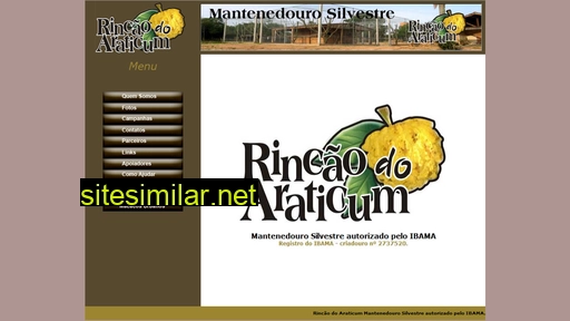 rincaodoaraticum.com.br alternative sites