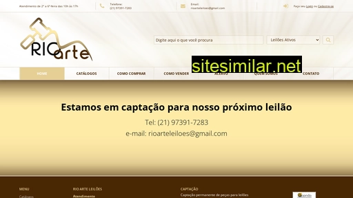 rioarteleiloes.com.br alternative sites