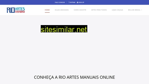 rioartesmanuais.com.br alternative sites