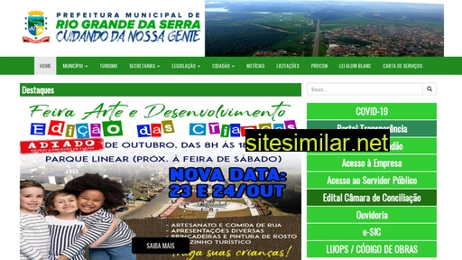 riograndedaserra.sp.gov.br alternative sites