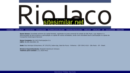 Rioiaco similar sites