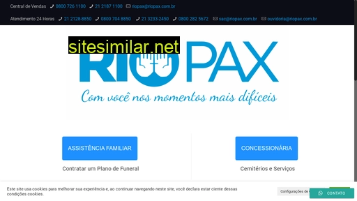 riopax.com.br alternative sites