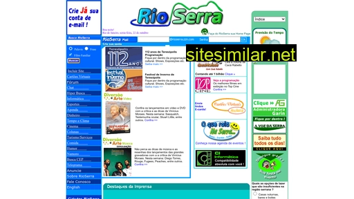 rioserra.com.br alternative sites