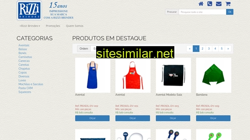 rizzibrindes.com.br alternative sites