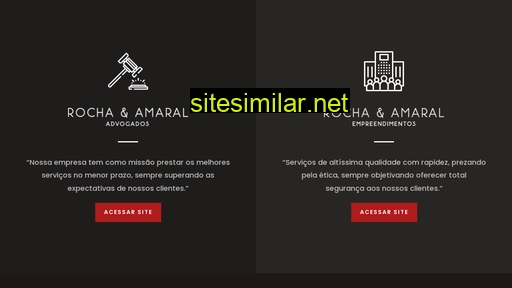 rochaeamaral.com.br alternative sites
