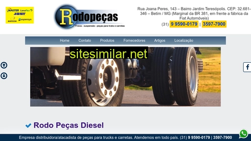 rodopecasdiesel.com.br alternative sites