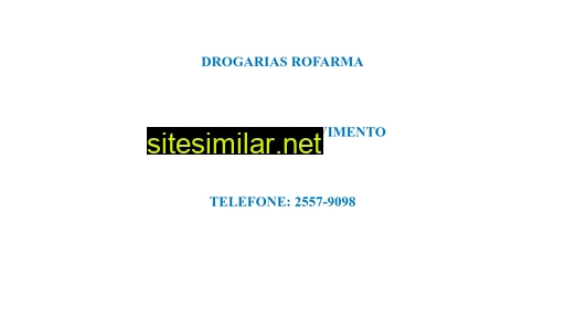 rofarma.com.br alternative sites
