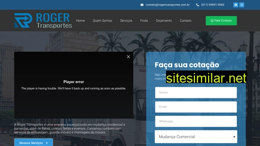 rogertransportes.com.br alternative sites