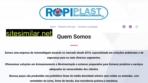 ropiplast.com.br alternative sites