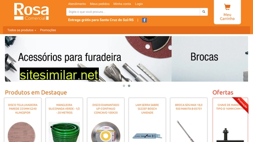 rosacomercial.com.br alternative sites