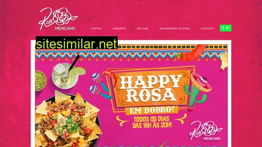 rosamexicano.com.br alternative sites