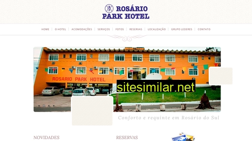 rosarioparkhotel.com.br alternative sites