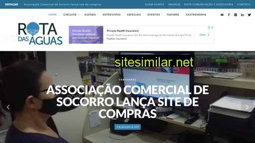 rotadasaguas.com.br alternative sites