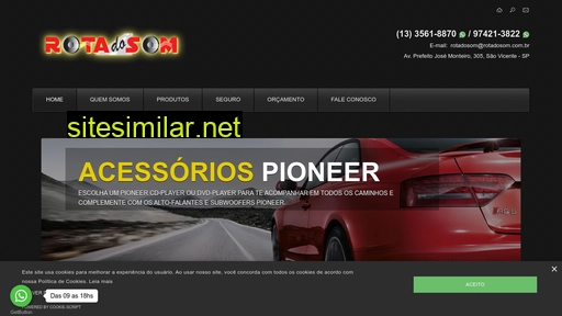 rotadosom.com.br alternative sites