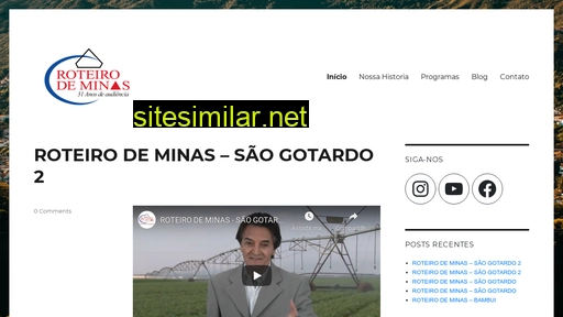 roteirodeminastv.com.br alternative sites