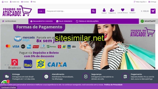 roupasnoatacado.com.br alternative sites