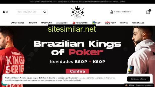 royalbrandstore.com.br alternative sites
