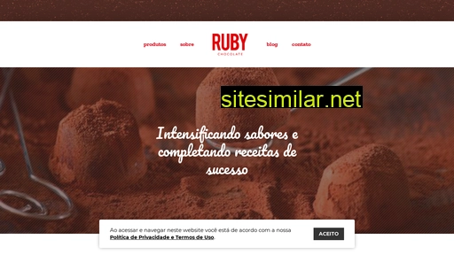 Rubychocolate similar sites
