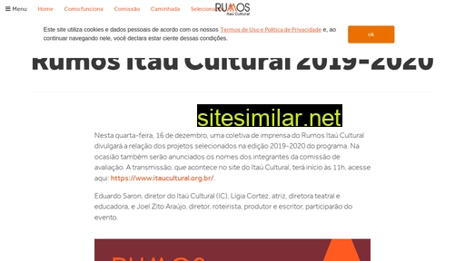 rumositaucultural.org.br alternative sites