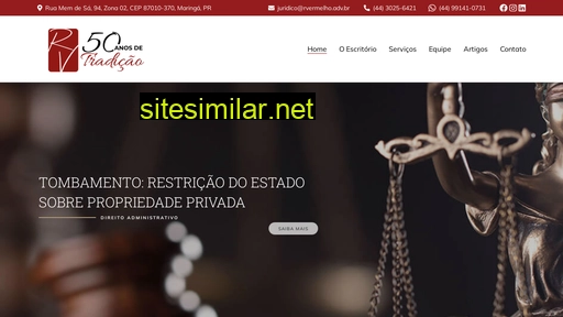 rvermelho.adv.br alternative sites