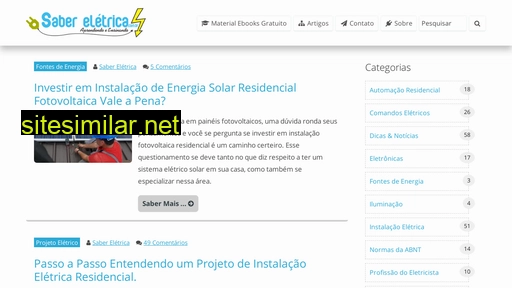 sabereletrica.com.br alternative sites