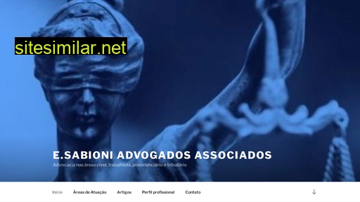 sabioni.adv.br alternative sites