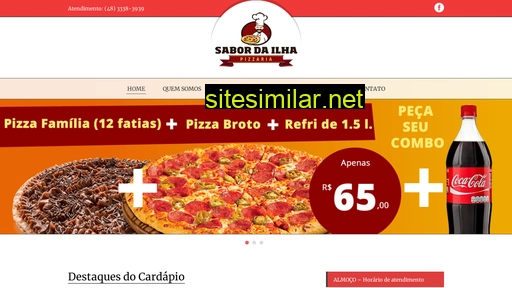 sabordailhapizza.com.br alternative sites
