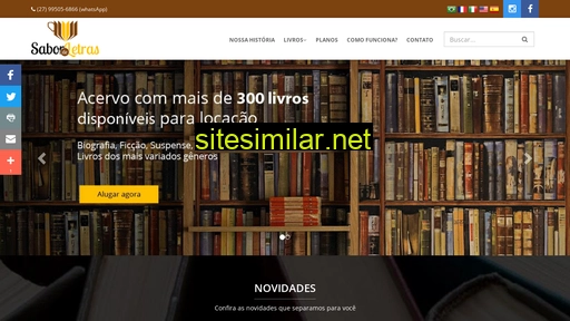 sabordeletras.com.br alternative sites