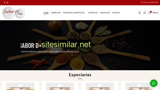 sabordmais.com.br alternative sites