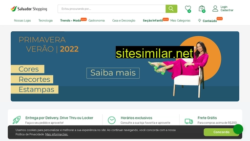 salvadorshoppingonline.com.br alternative sites