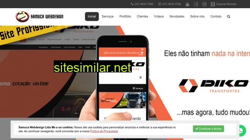 samucawebdesign.com.br alternative sites