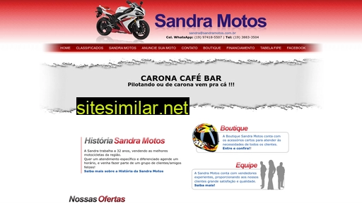 sandramotos.com.br alternative sites