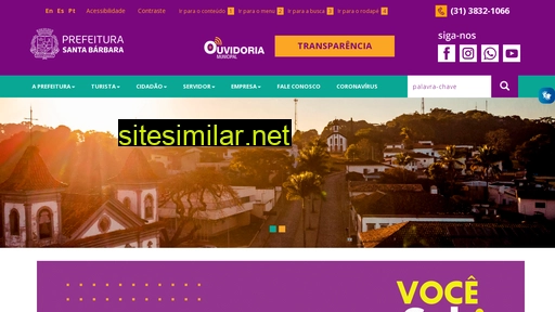 santabarbara.mg.gov.br alternative sites