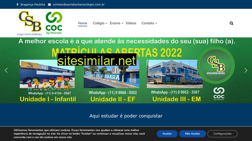 santabarbaracolegio.com.br alternative sites