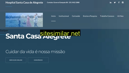 santacasaalegrete.com.br alternative sites
