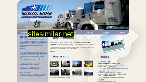 Santacruztransportes similar sites