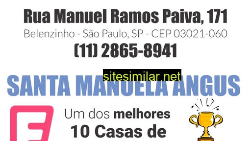 santamanuela.com.br alternative sites