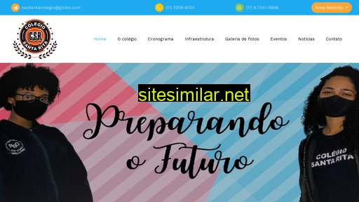 santaritacolegio.com.br alternative sites