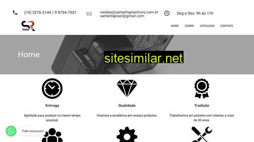 santaritaplasticos.com.br alternative sites