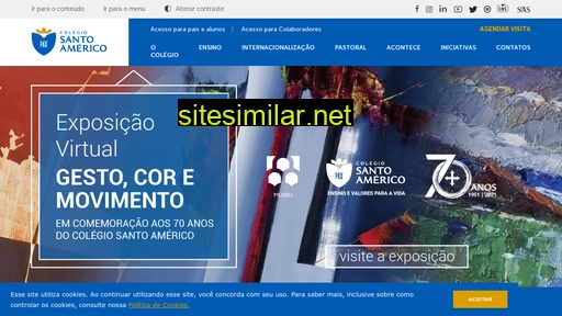 santoamerico.org.br alternative sites