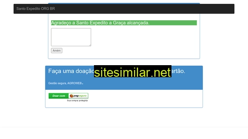 santoexpedito.org.br alternative sites