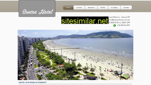 santoshotel.com.br alternative sites