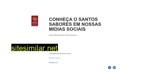 santossabores013.com.br alternative sites