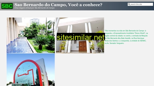 saobernardodocampo.blog.br alternative sites