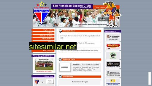 saofranciscoesporteclube.com.br alternative sites