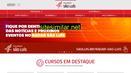 saoluis.br alternative sites