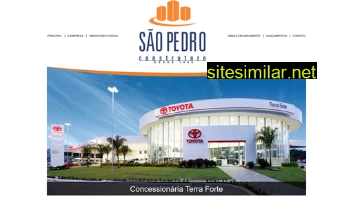 saopedroconstrutora.com.br alternative sites