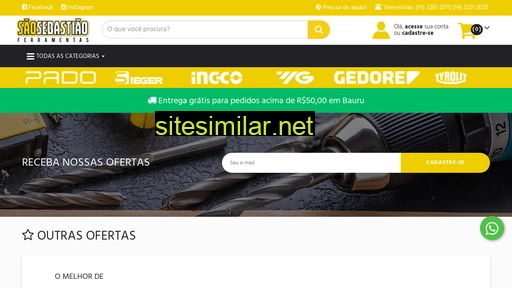 saosebastiaoferramentas.com.br alternative sites
