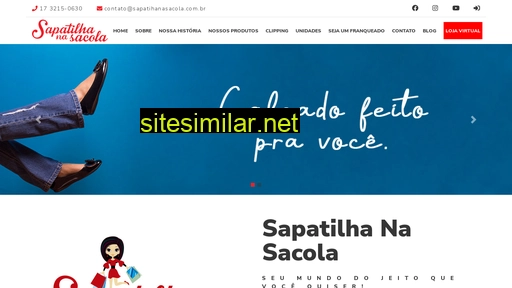 sapatilhanasacola.com.br alternative sites