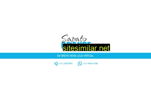 sapatogrande.com.br alternative sites